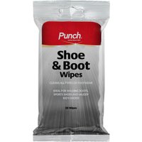 Punch Shoe And Boot Wipes