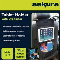 Sakura Tablet Holder With Organiser