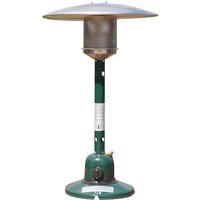 Kingfisher Bonnington Gas Tabletop Patio Heater - Green