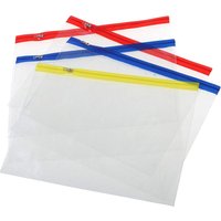 Ryman A4 Zip Bags - Pack Of 5