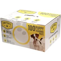 Kingfisher Paw Prints Puppy Training Pads - 100 Pack