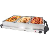 Quest 3-Pan Buffet Server And Warming Tray