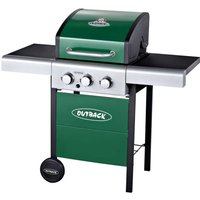 Outback Meteor 3-Burner Gas BBQ - Green