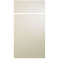 IT Kitchens Santini Gloss Cream Slab Drawer Line Door & Drawer Front (W)400mm Set Door & 1 Drawer Pack