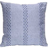Gallery Dune Striped Cushion - Blue