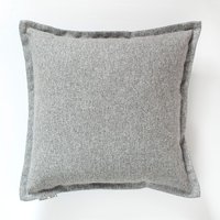 Robert Dyas Gallery Two-Tone Cushion - Grey