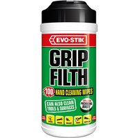 Bostik GripFilth Hand Cleaning Wipes - 100 Pack