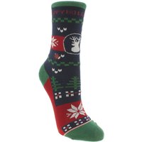 Stance Navy & Red Kids Holidayze Socks