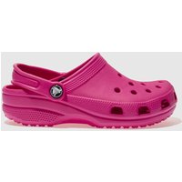 Crocs Pink Classic Clog Girls Junior
