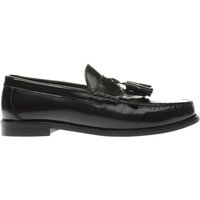 Ikon Black Bel Air Loafer Shoes