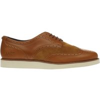 Fred Perry Tan Newburgh Brogue Trainers