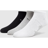 Polo Ralph Lauren 3-Pack Trainer Socks - Black/Grey/White, Black/Grey/White