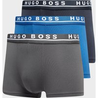 BOSS 3-Pack Boxer Shorts - Blue/Grey/Navy, Blue/Grey/Navy