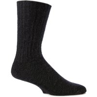 Mens & Ladies 1 Pair SockShop Of London Mohair Ribbed Socks With Cushioning
