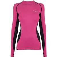 Ladies 1 Pack Glenmuir High Neck, Long Sleeved Compression Base Layer T-Shirt