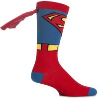 Mens 1 Pair SockShop Superman Cape Socks
