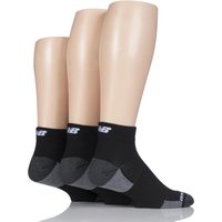 Mens 3 Pair New Balance Performance Training Ankle Socks