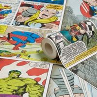 Marvel Marvel Comic Strip Children's Wallpaper