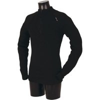 Mens 1 Pack Ussen Baltic Norj Pro Zipped Long Sleeved Polo Top