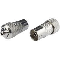 Tristar White Coaxial Socket