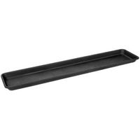 Plastic Black Trough Tray (L)56cm