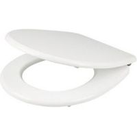Cooke & Lewis Noli White Top-Fix Soft Close Toilet Seat