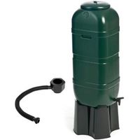 Ward Slimline Water Butt With Lid Tap Stand & Filler Kit 100L