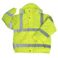Diall Yellow Waterproof Hi-Vis Lightweight Jacket Large