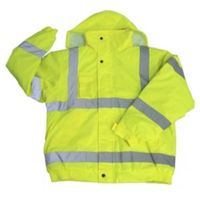 Diall Yellow Waterproof Hi-Vis Lightweight Jacket Medium