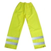 Diall Tradesman Yellow Waterproof Trousers W27.5" L30.7"
