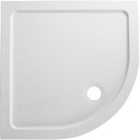 B&Q Low Profile Quadrant Shower Tray (L)900mm (W)900mm (D)40mm
