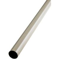 Colorail Stainless Steel Effect Steel Round Tube (L)1.219m