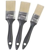 B&Q Flat Edge Paint Brush (W)1X 1" 2X 1.5" Pack Of 3