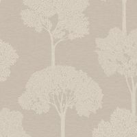 Statement Ambleside Taupe Tree Mica Highlights Wallpaper