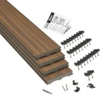 Trex® Torino Brown Composite Deck Board (T)24mm (W)140mm (L)2400mm Pack Of 4
