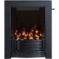 Focal Point Finsbury Full Depth Black Slide Control Inset Gas Fire