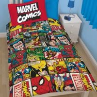 Marvel Defenders Multicolour Single Duvet Set