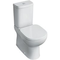 Ideal Standard Kyomi Contemporary Back To Wall Close-Coupled Toilet With Soft Close Seat