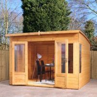 10X8 Combi Garden Room Shiplap Timber Summerhouse
