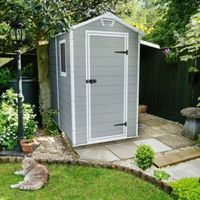 6X4 Manor Apex Plastic Shed