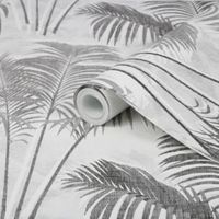 Superfresco Easy Paume Black Palm Leaf Wallpaper