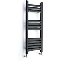 Accuro Korle Champagne Vertical Towel Warmer Anthracite (H)800 Mm (W)500 Mm