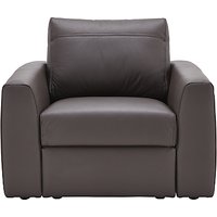House By John Lewis Finlay II Leather Armchair
