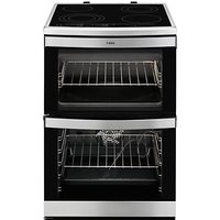 AEG 49176V-MN Electric Cooker, Stainless Steel