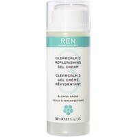 REN Replenishing Gel Cream Facial Moisturiser, 50ml