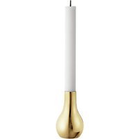Georg Jensen Cafu Candle Holder, Gold, H9.9cm