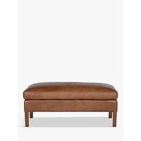Halo Groucho Leather Footstool