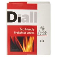 Diall Firelighter Cube 438G Pack