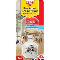 Zeroin Dual Action Ant Bait Gel, Pack Of 2