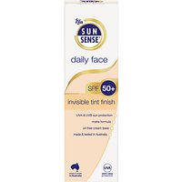 Sunsense Daily Face Invisible Tint Finish SPF 50+ Sunscreen, 75ml
